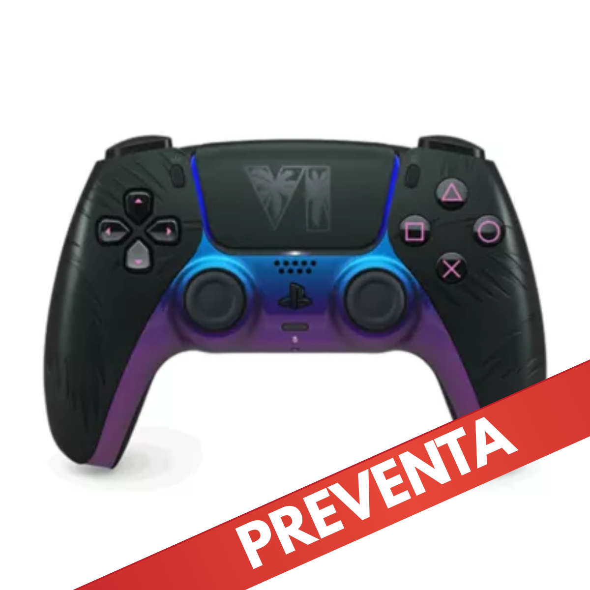 PREVENTA - Joystick Dualsense PS5 Grand Theft Auto VI Black Limited Edition