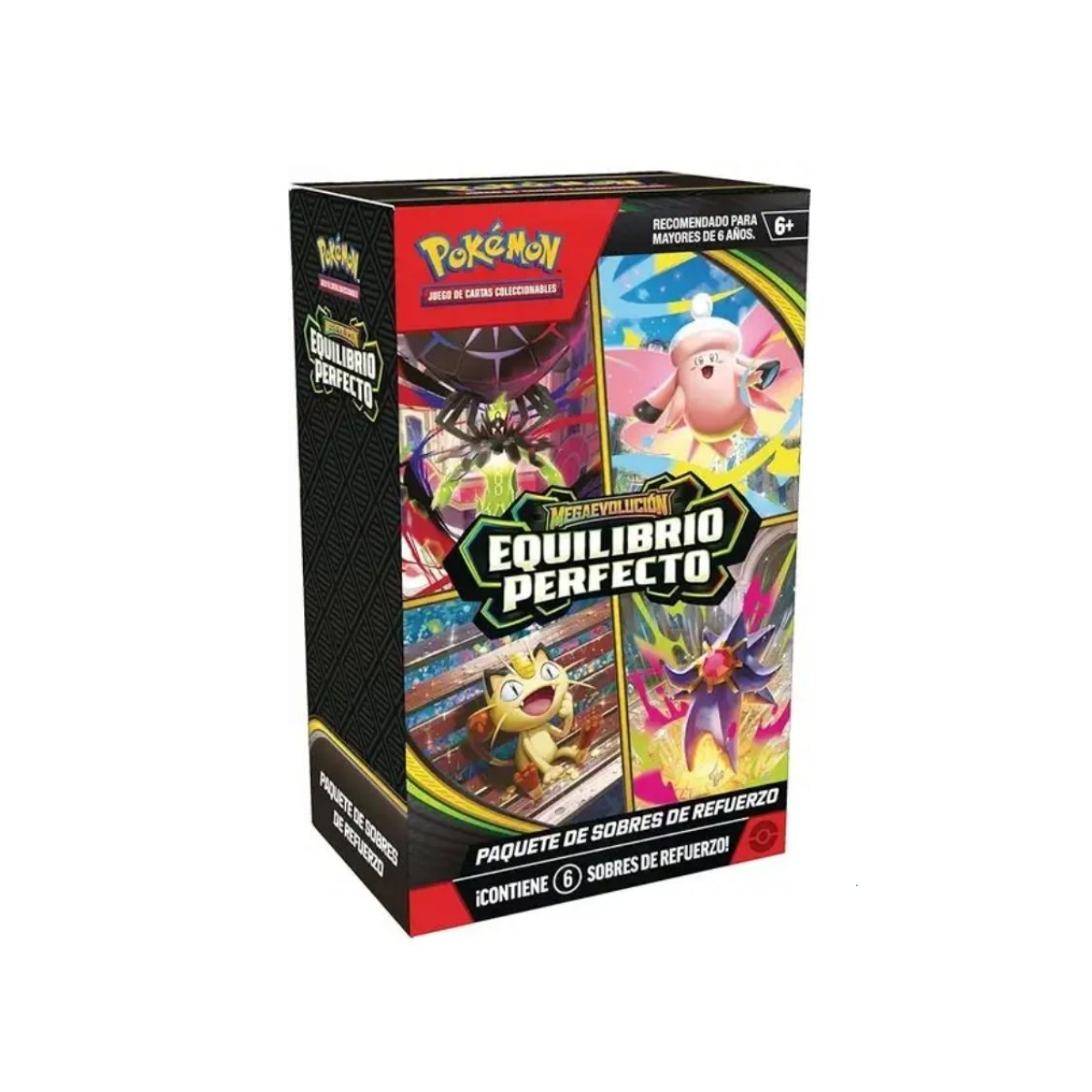 Pokémon Tcg Mega Evolución Equilibrio Perfecto Bundle Español