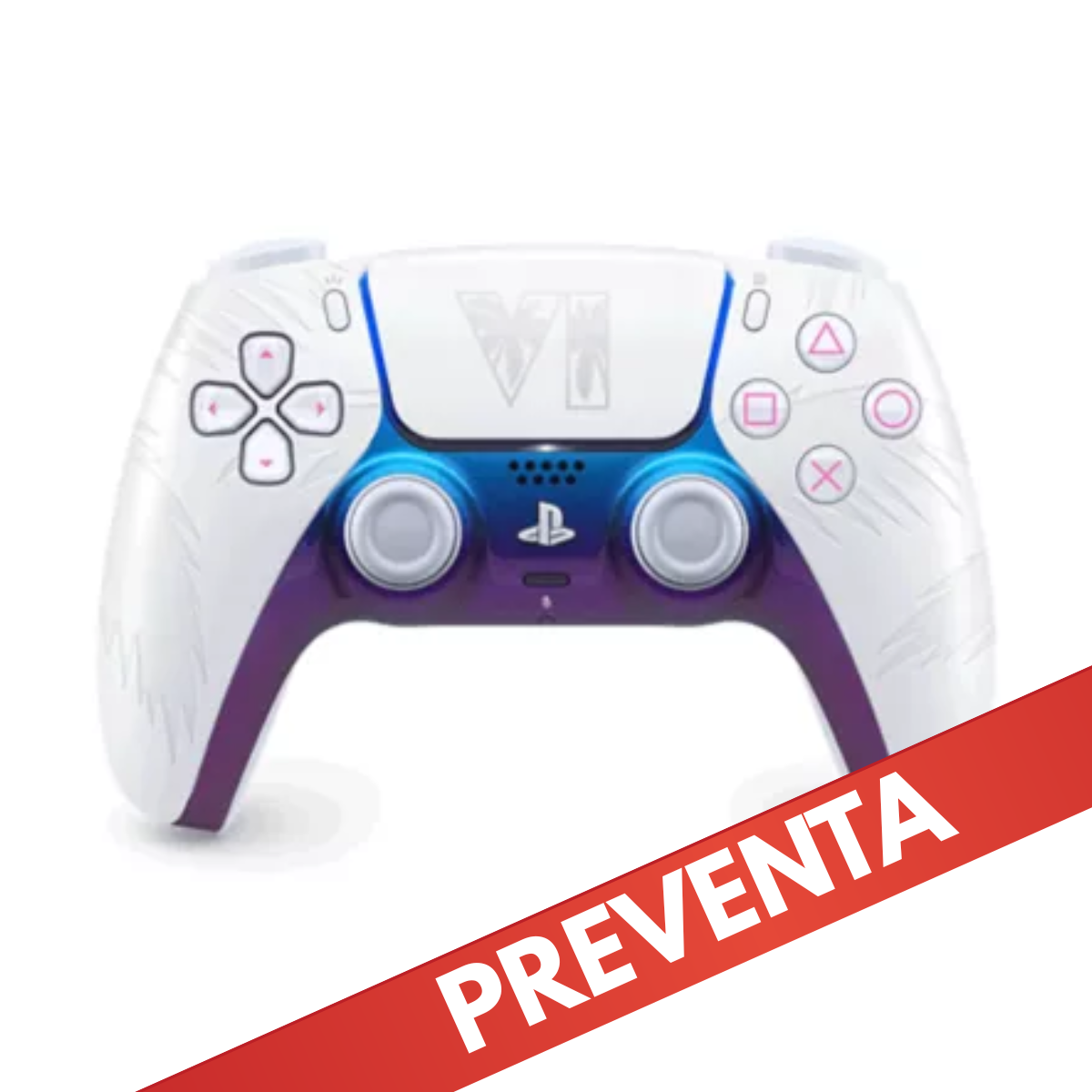 PREVENTA - Joystick Dualsense PS5 Grand Theft Auto VI white Limited Edition