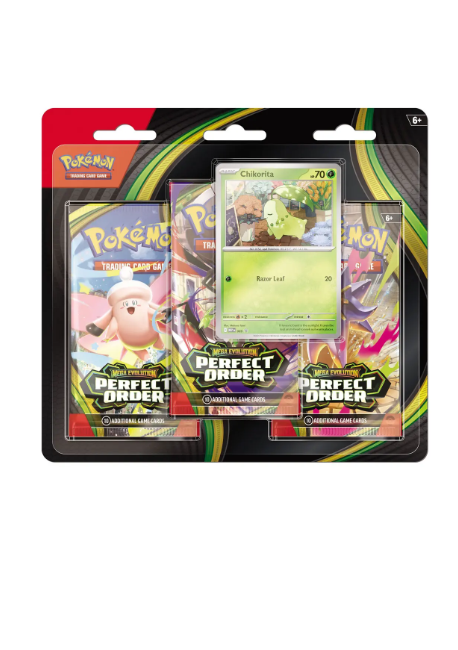 Pokemon Tcg Me Perfect Order 3 Pack Blister En Español
