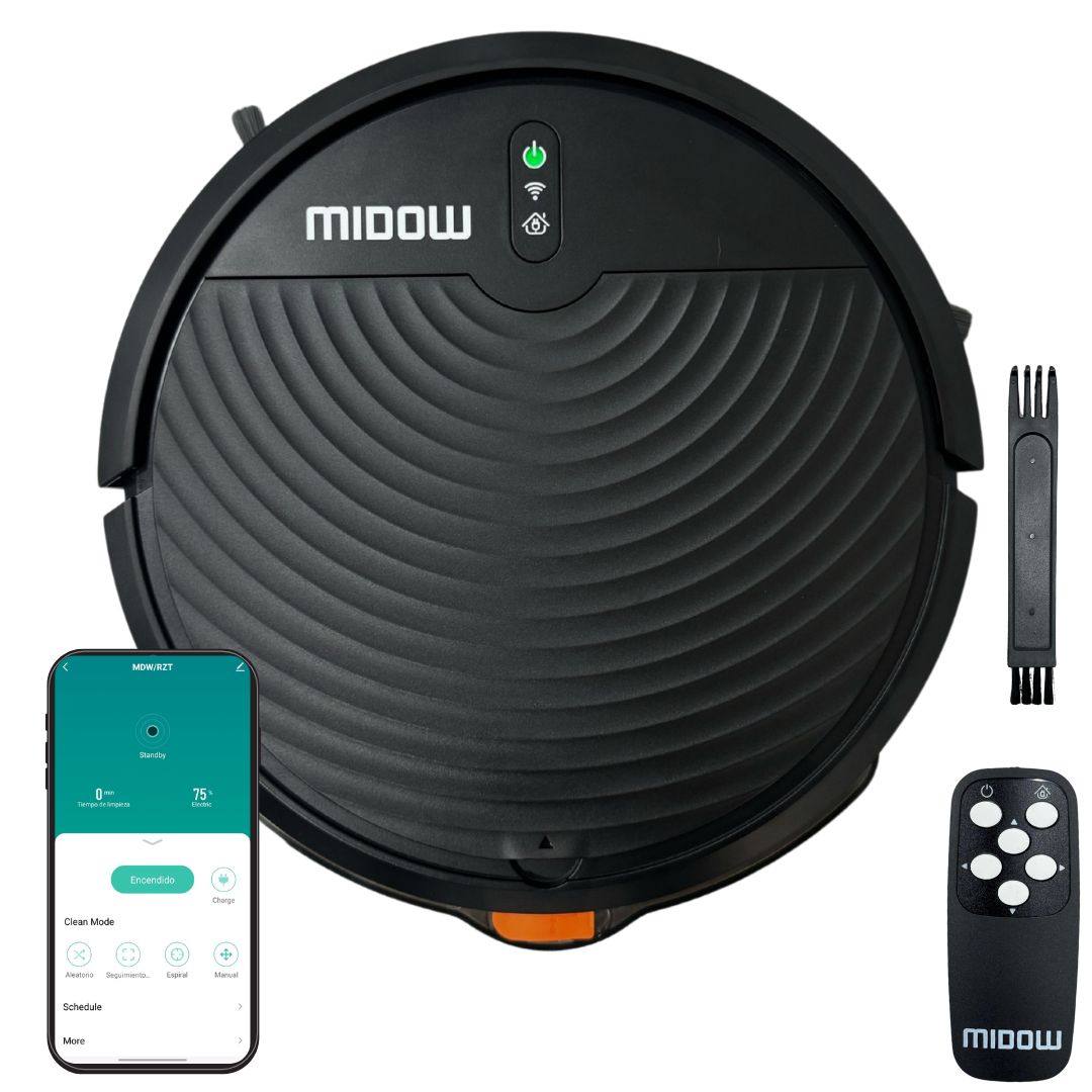 Aspiradora Robot Smart Con Wifi 115w Midow